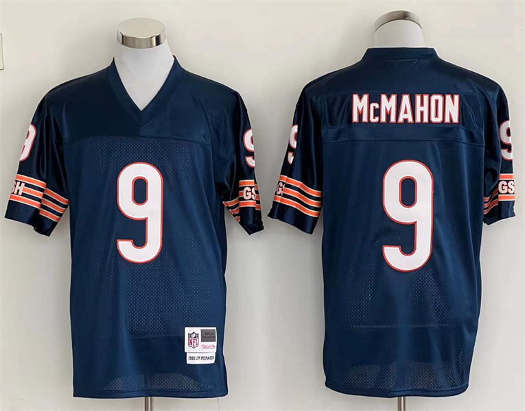 Men's Chicago Bears Jim McMahon Mitchell & Ness Navy Legacy Jersey